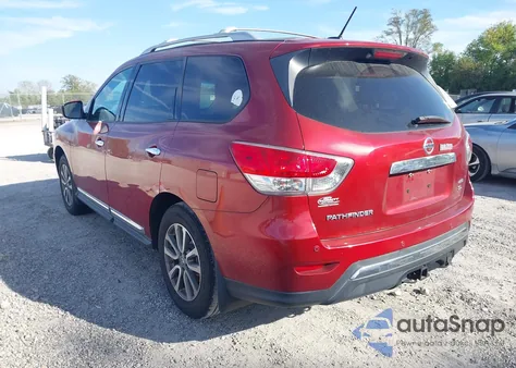 2013 Nissan Pathfinder Sl from USA, damaged, VIN 5N1AR2MM8DC600302